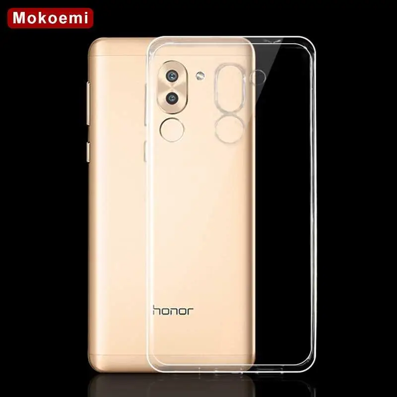 Mokoemi Ultra Thin Slim Clear Soft TPU 5.5"For Huawei Honor 6x Case For Phone Cover | Мобильные телефоны и аксессуары