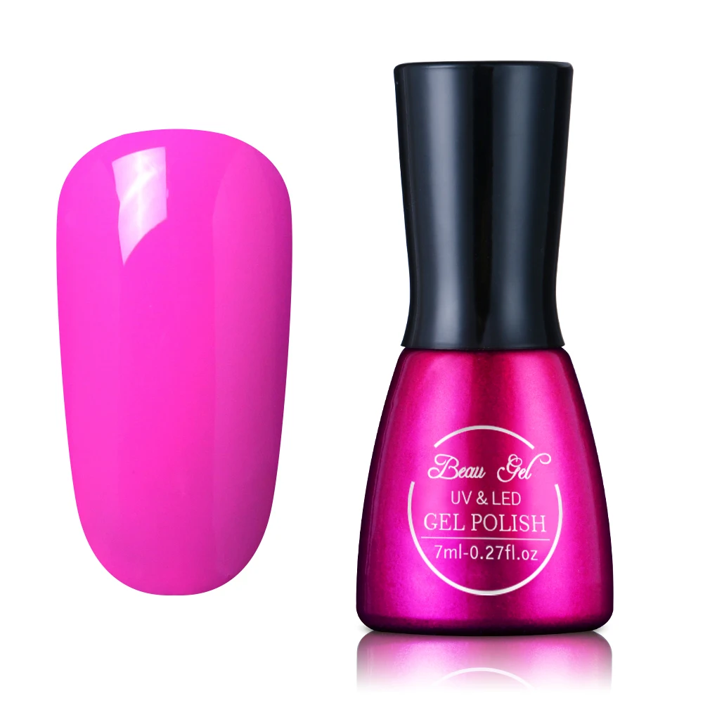 1530 Beau гель UV Vernis Полупостоянный 7 мл УФ-гель для ногтей замачиваемый долговечный светодиодный лак для ногтей, лак для ногтей - Цвет: 1530