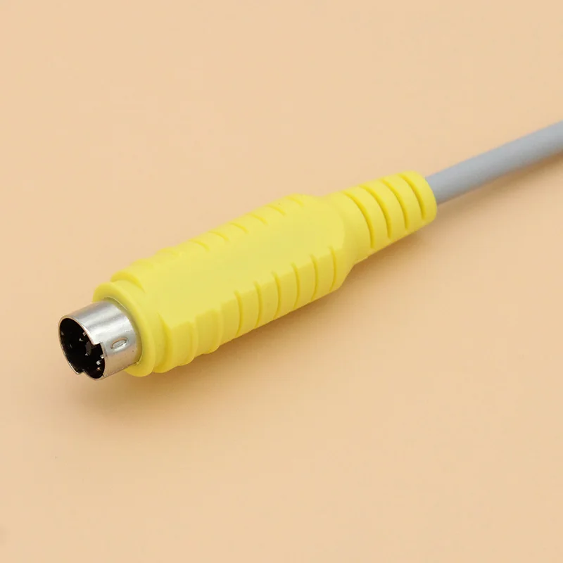 Compatible MEK MP700 MP800 SpO2 sensor adapter extension cable 7P yellow plug to DB 9P F for Nellcor probe |