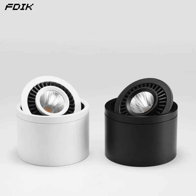 Приглушаемые светодиодные светильники 5 Вт 7 9 12 15 Вт|Потолочные лампы| |