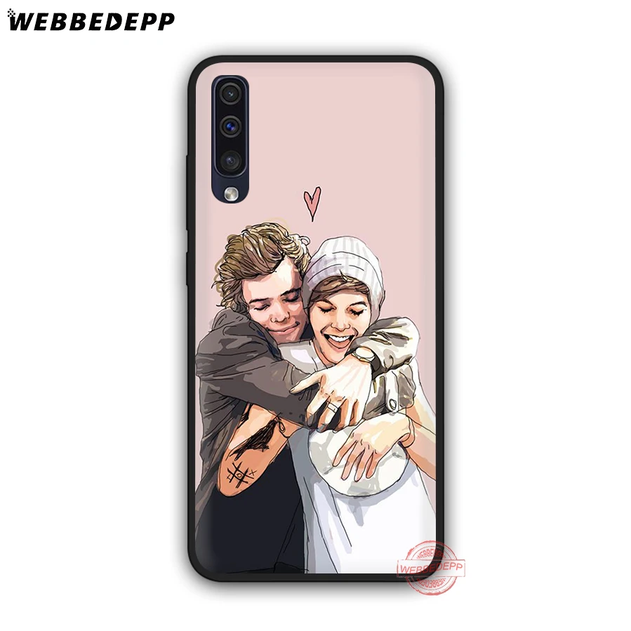 WEBBEDEPP Ларри Stylinson мягкий чехол для телефона с изображением цветов Samsung A50s A40s A30s A20s