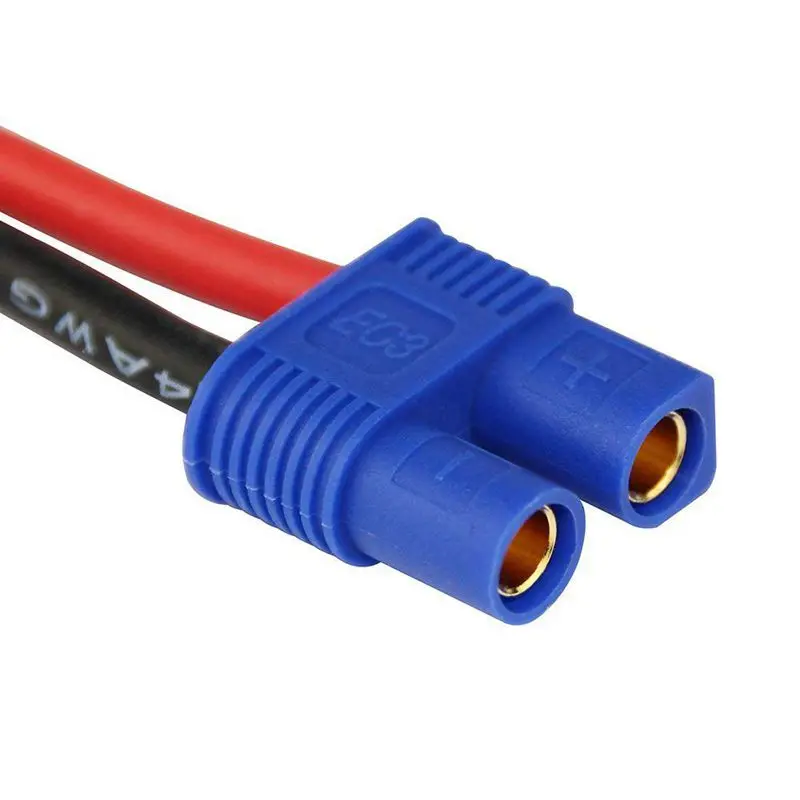 3 шт. XT60 XT 60 папа к EC3 гнездовой разъем адаптера провода для RC Lipo батареи 14awg 1 96