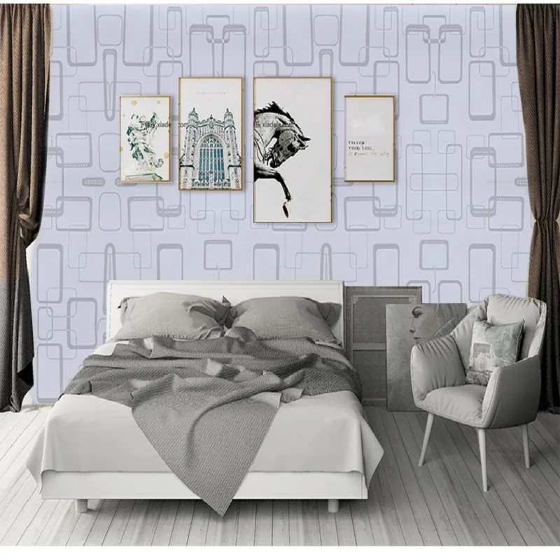 

Northern europe simple colorful geometry wallpaper self adhesive waterproof bedroom living room dormitory TV backdrop stickers
