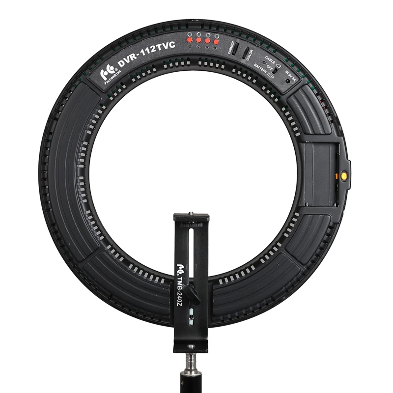 Falcon Eyes 23W 112 кольцевая Светодиодная панель 3000-5600K с регулируемой яркостью для
