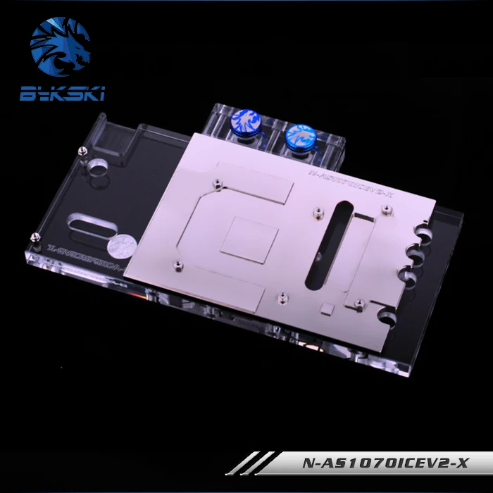 Видеокарта Bykski игровой блок с водяным охлаждением для ASUS GTX 1070 | Компьютеры и офис