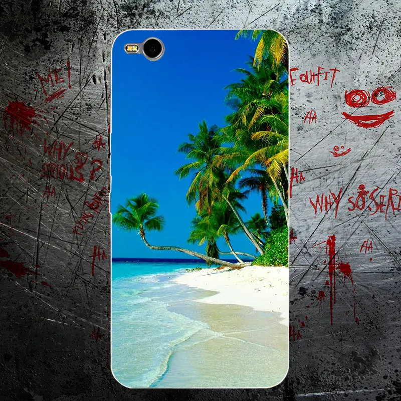 Прозрачный чехол для Sony Xperia Z Z1 Z2 Z3 Z4 Z5 Compact M2 M4 M5 T3 XA E3 E5 C4 C5 Красивая пляжная Морская