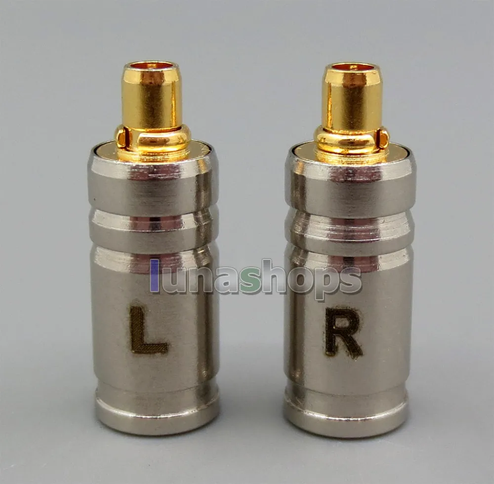 LN005415 стиль с металлической оболочкой корпус Наушники DIY пользовательские припоя шпильки разъем для Vsonic VSD3 VSD3S