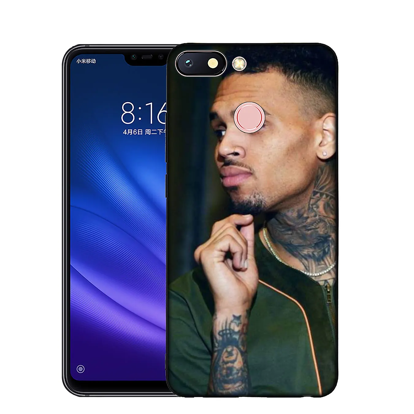 IYICAO Chris Brown xxl tattoo Painted Beautiful Soft Case for Xiaomi Mi 9 8 A2 Lite A1 6 pocophone f1 MAX 3 mi9 mi8 mia2 |