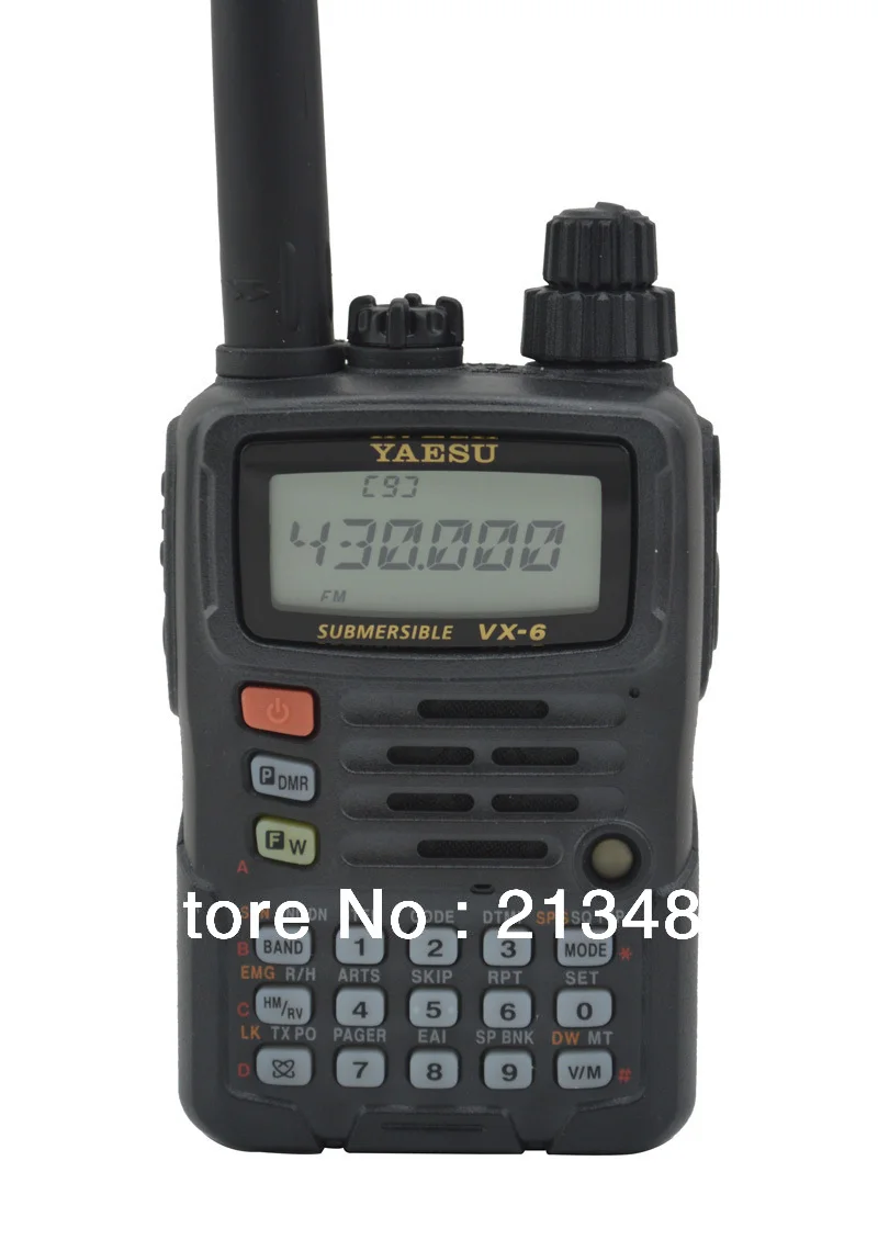 Yaesu VX-6R 144/430Mhz Submersible Dual Band 5W FM Transceiver 100% NEW Original Two way radio | Мобильные телефоны и