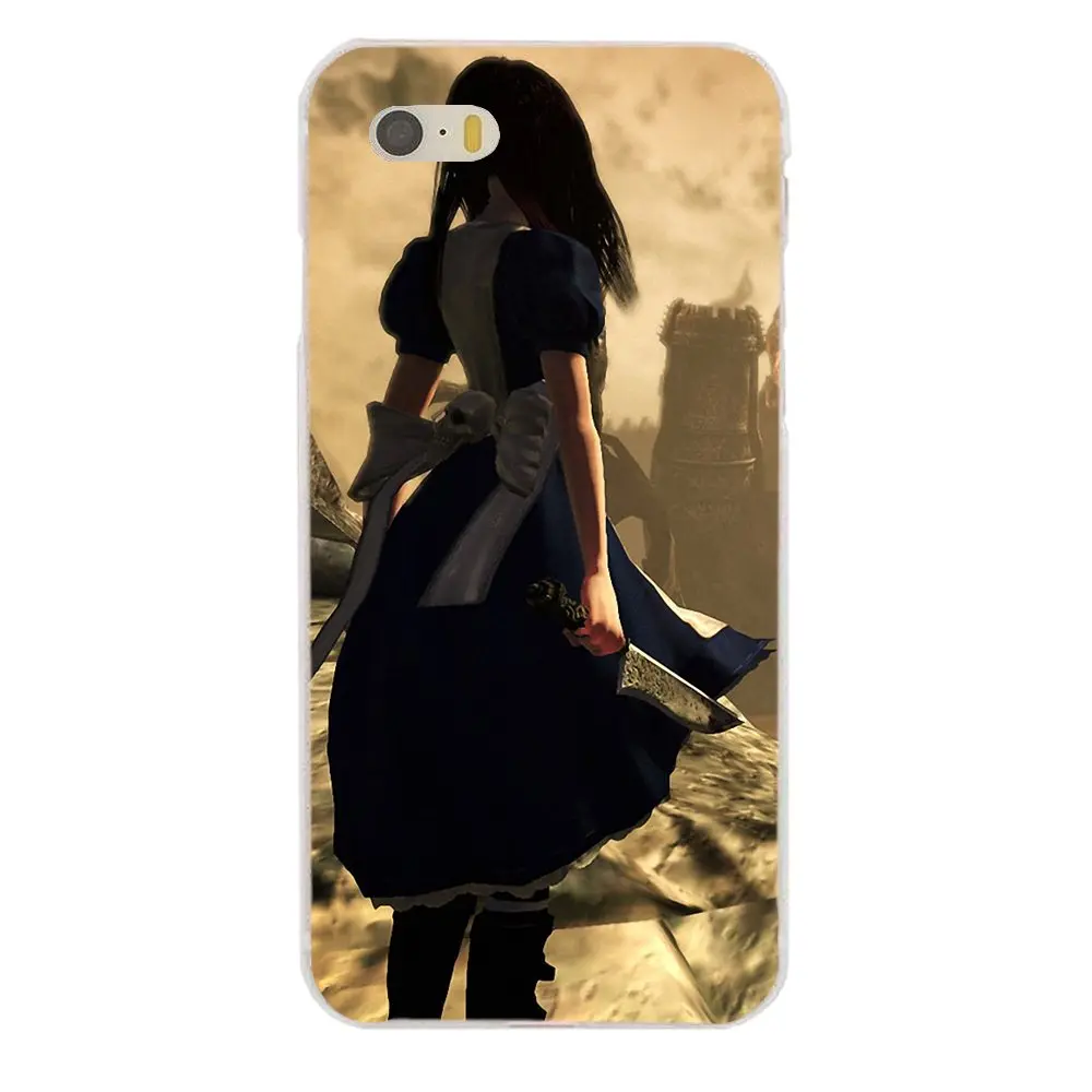 Американский Mcgee Алиса безумие возвращается ТПУ сотовый Чехол для Apple iPhone 4 4S 5 5C 5S