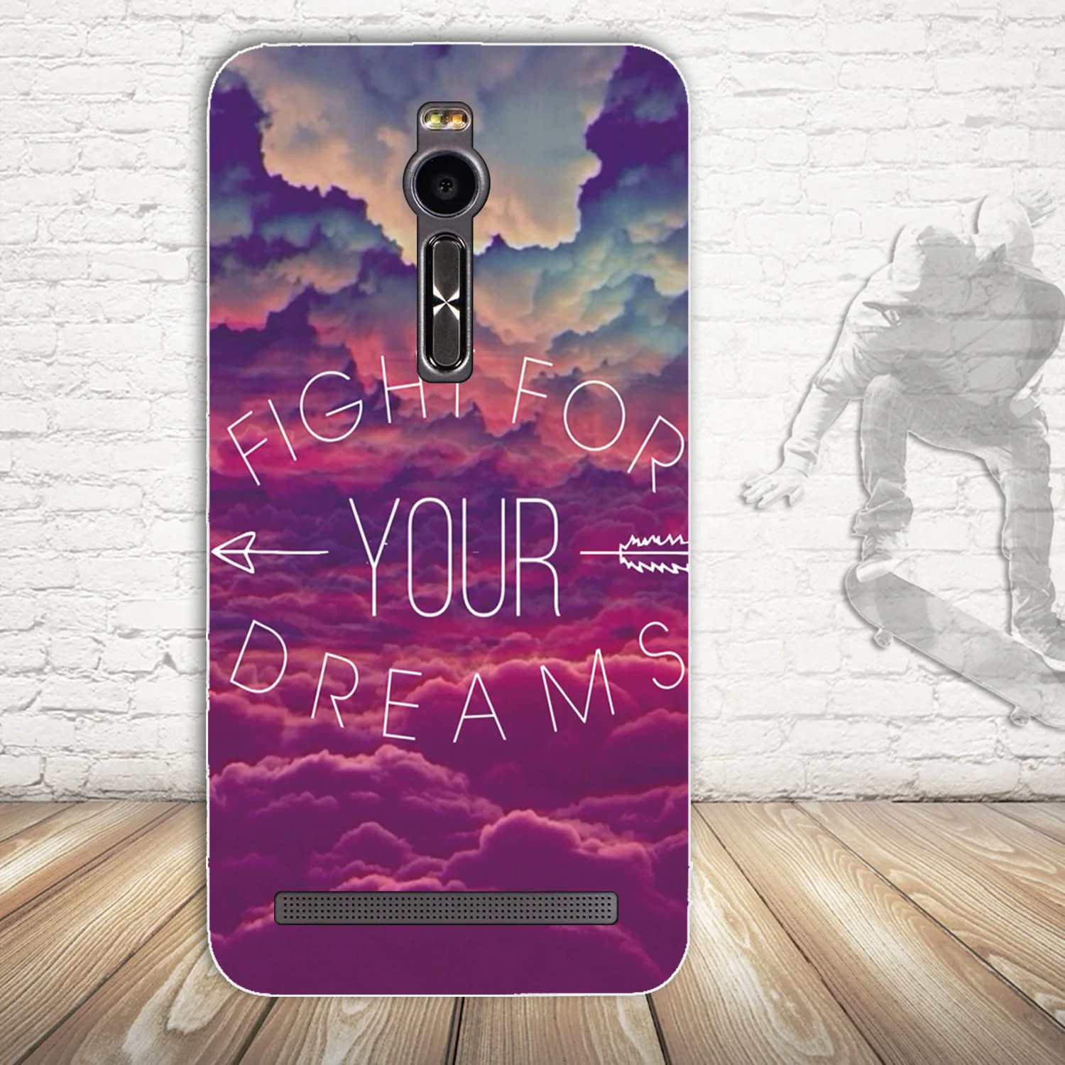 Чехол для ASUS Zenfone 2 ZE551ML ZE550ML 5 '' силиконовый чехол из ТПУ задняя крышка 3D милый