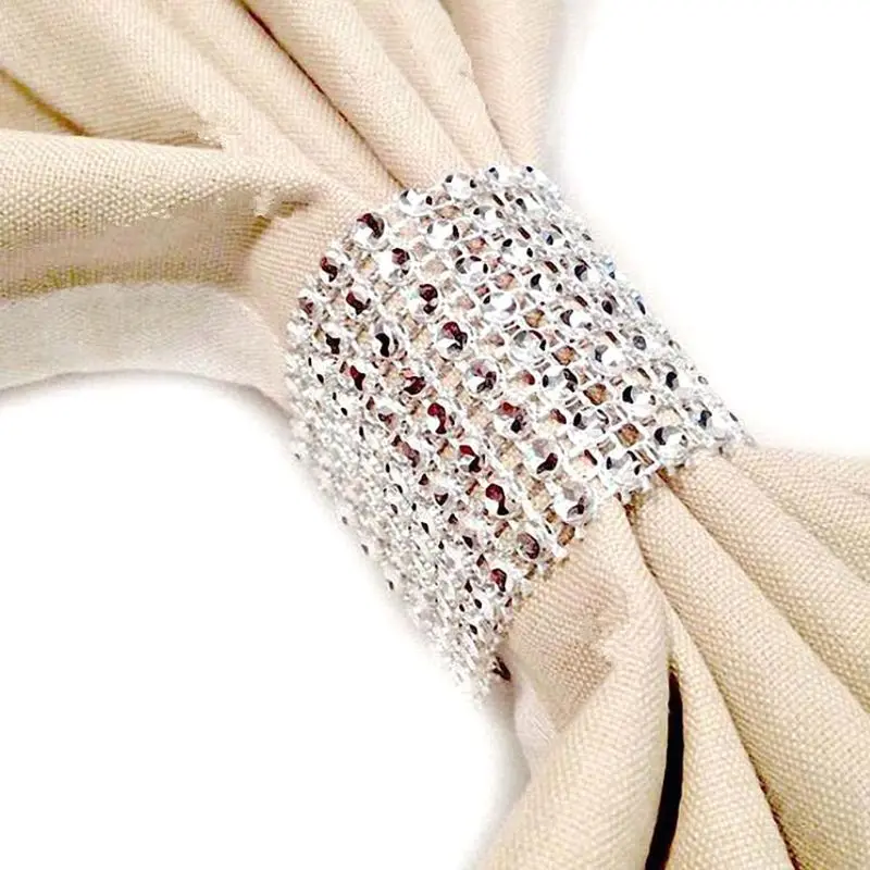 5 шт. Сетчатое сверло кольцо для салфеток с пряжкой свадебного фестиваля товары