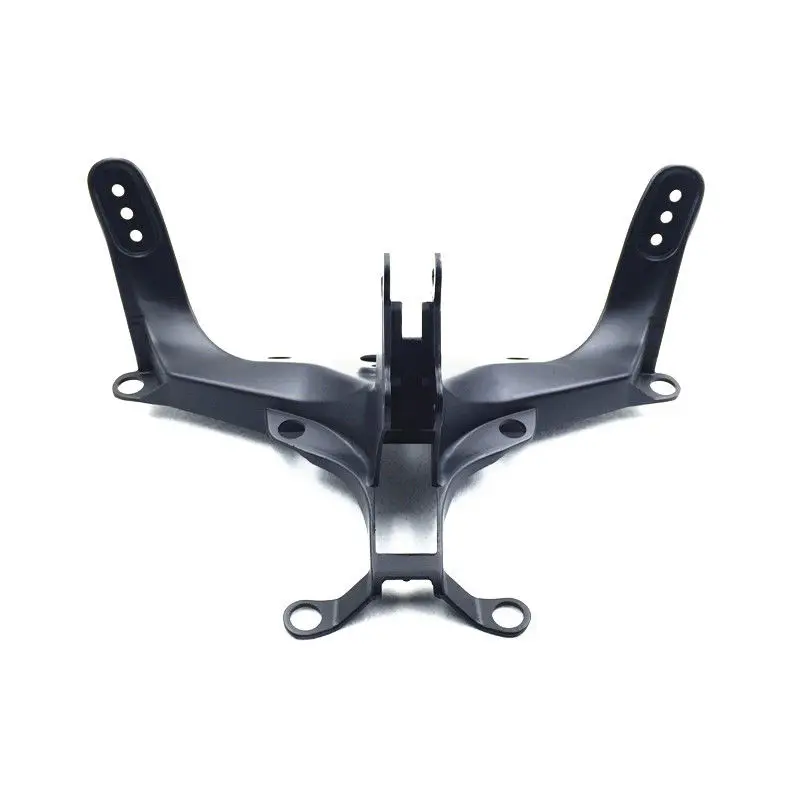 Motorcycle Black Front Headlight Upper Fairing Stay Bracket For Yamaha YZF R1 2004 2006 2005 Custom|Накладки и декоративные
