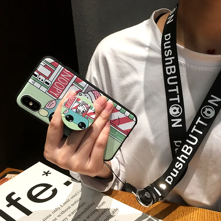 Для Samsung Note 8/9/5 Чехол для мобильного телефона Galaxy a9s/a6s Розовая пантера основа s7edge