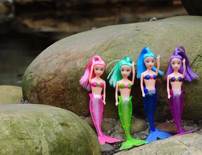 Кукла Русалочка детская игрушка ванна спа бассейн новый водонепроницаемый