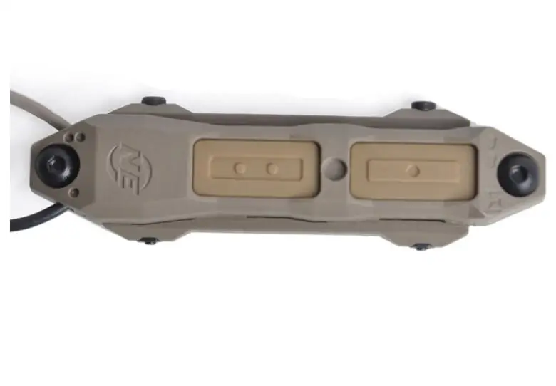 Airsoft тактический увеличенный переключатель давления двойной переключатель(2 P) для 20 мм Пикатинни PEQ Охота фонарик