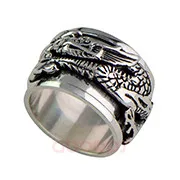Серебряный кулон Инь Ян Дракон тигр 925 для мужчин, женщин