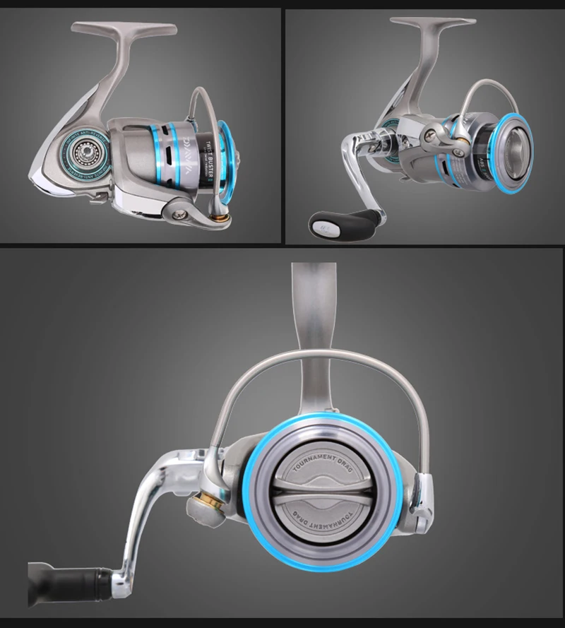 DAIWA PROCASTER A 2000A 2500A 3000A 4000A спиннинговые Рыболовные катушки, двойные металлические катушки 7BB, фидерная ловля карпа для соленой воды