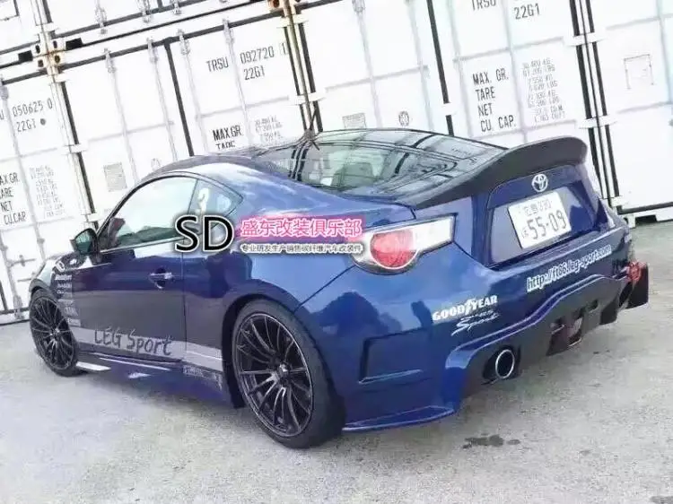 Задний спойлер из углеродного волокна для toyota 86 BRZ LEG MORTOR SPORT|Спойлеры и крылья| |