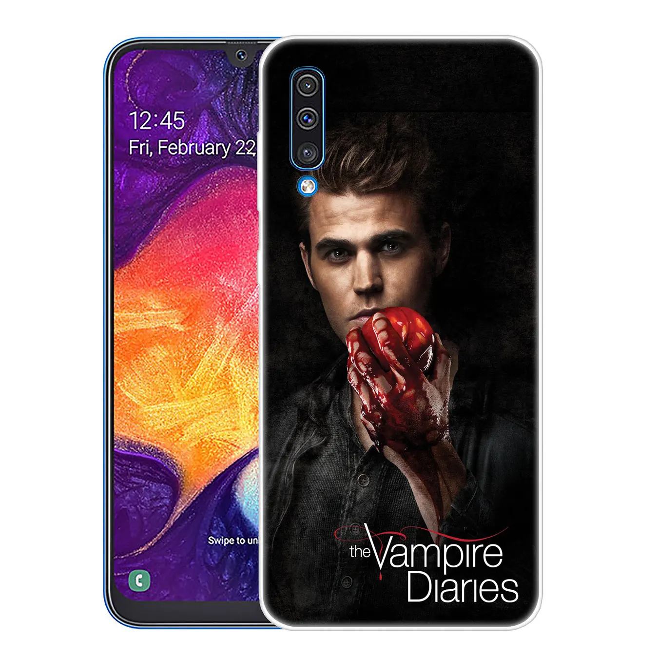 9 Lavaza вампира Дневники жесткий прозрачный чехол для телефона для samsung Galaxy A70 A60 A50 A40 A30 A20 A10 M10 M20 M30 M40 A20e крышка - Цвет: 9