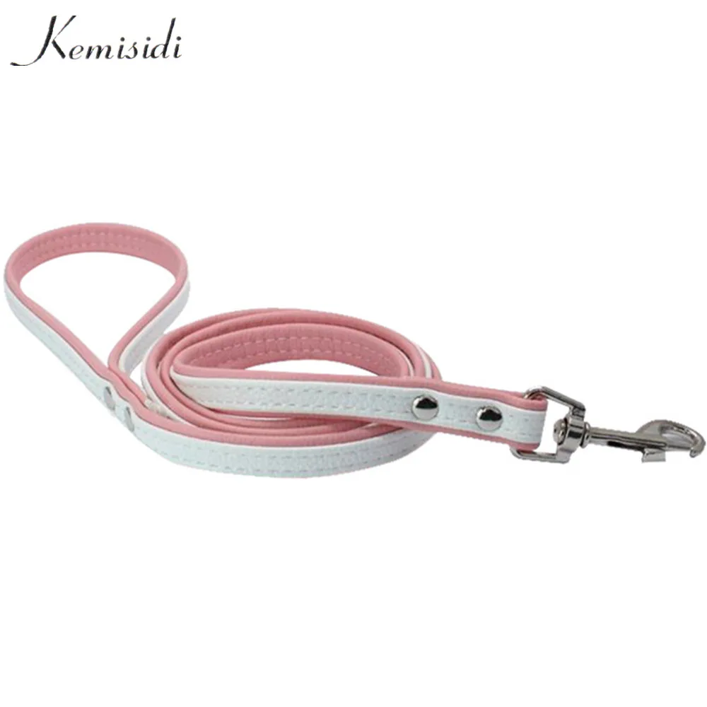 KEMISIDI поводок для собак шикарный горный хрусталь Роскошная искусственная кожа