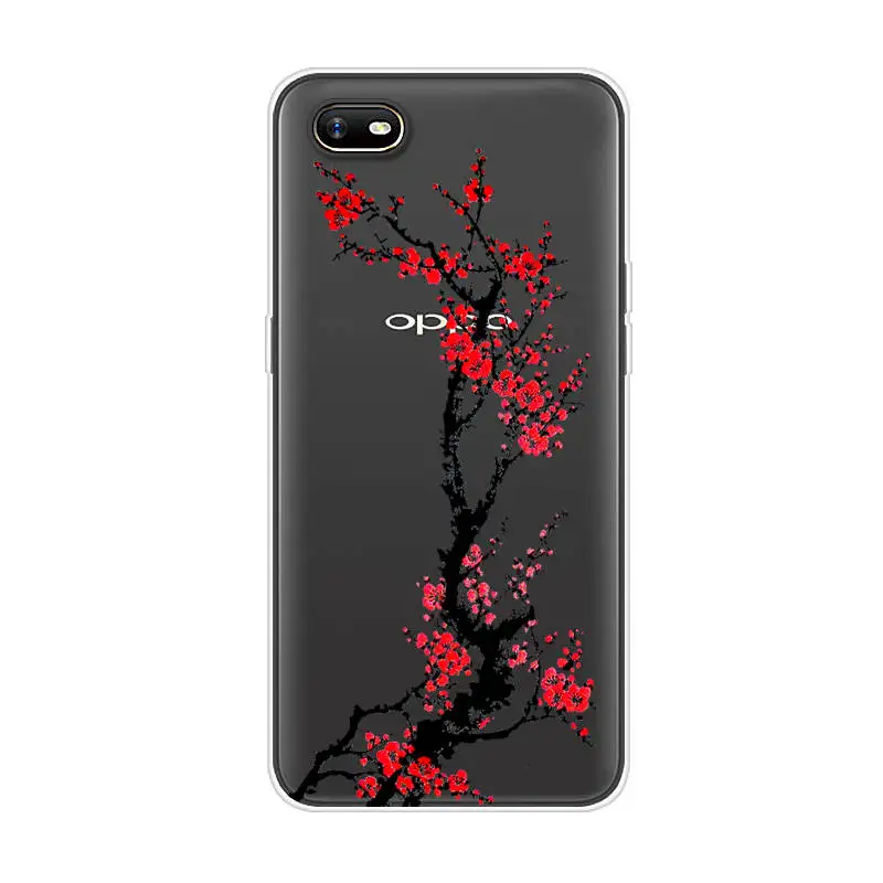 Чехол для OPPO A1K чехол телефона силиконовая мягкая Задняя накладка чехла из ТПУ