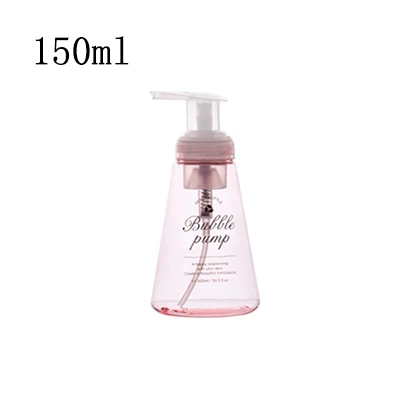 150ml pink Soap Dispenser Foaming Bottle Mousses Facial Cleanser Bottle Shampoo Shower Gel Foam Pump Bottle 150/300ml - Цвет: 150ml pink
