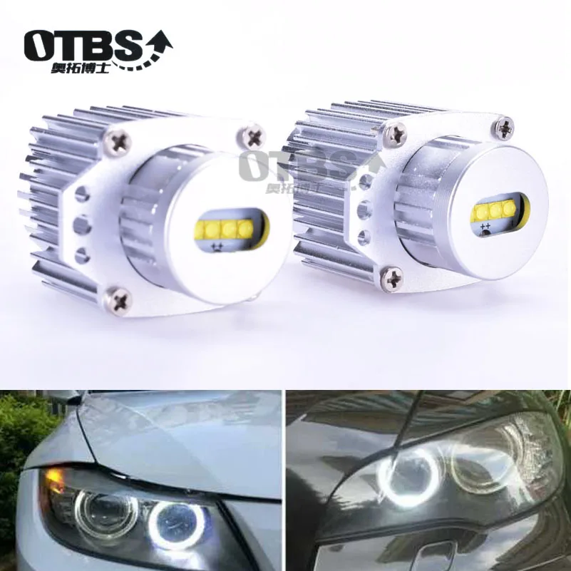 Лампы светодиодсветодиодный ангельские глазки OTBS 40 Вт 12 В E90 E91 E92 E93 E60 E61 E63 E64|Фара