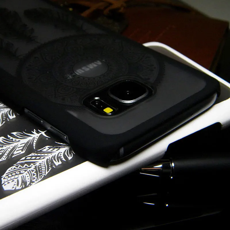 Чехол для Samsung Galaxy S7 edge в этническом стиле с рисунком Ловец снов жесткий чехол