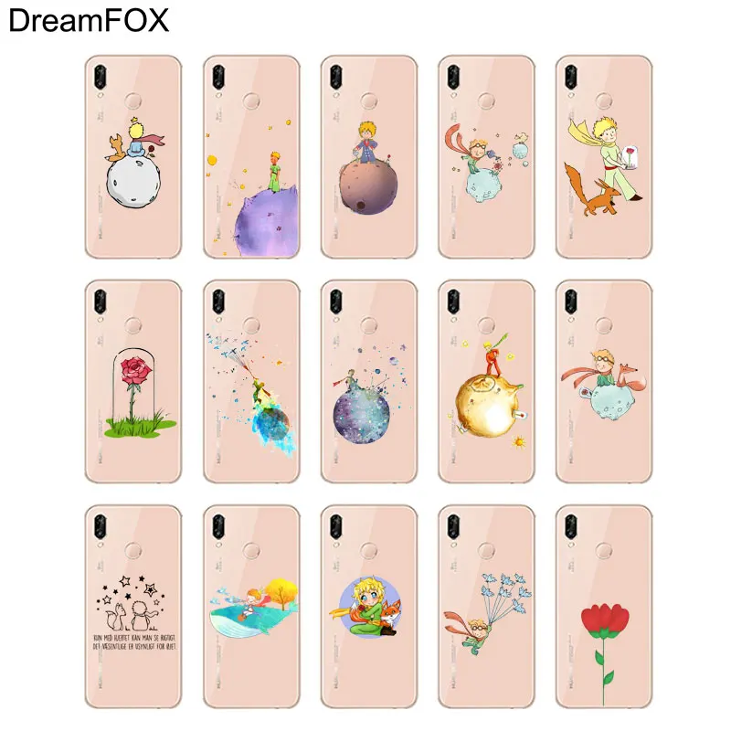 DREAMFOX M249 маленький принц мягкий тпу силиконовый чехол для huawei Honor 6A 6C 6X 7C 7X8 Lite Pro |