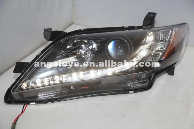 2007-2009 год для Camry светодиодный головной фонарь черного цвета R8 Стиль желтый отражатель SN