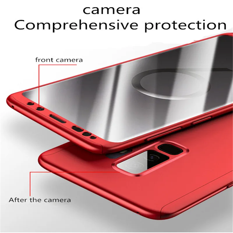 CBL 360 Degree Full Cover Case For Samsung Galaxy S9 Plus Shockproof Cases S8 NOTE 8 S7 Edge Screen Film |