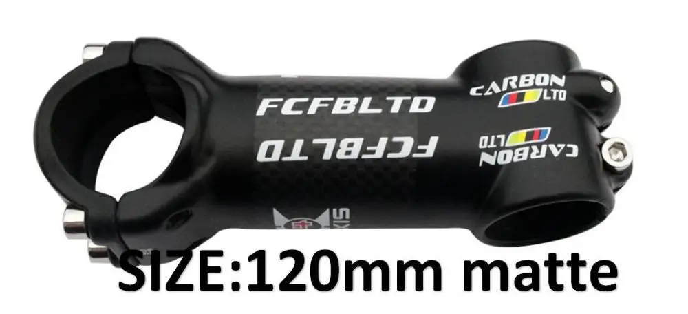 matte FCFB матовые велосипедные Рули из углеродного волокна 3 K, комплекты для горного велосипеда, комплекты для руля, руля для велосипеда, подседельный штырь, углеродные детали - Цвет: matte