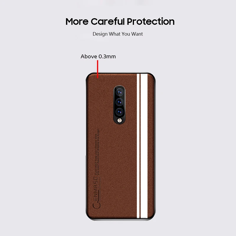 Для Oneplus 7 Pro чехол Модный Роскошный кожаный мягкий защитный ультра тонкий противоударный чехол для Oneplus 7 Pro Чехол Funda