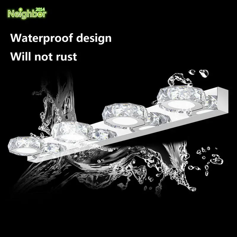 Современный светодиодный комнатная настенная лампа лампы banheiro деко зеркало для