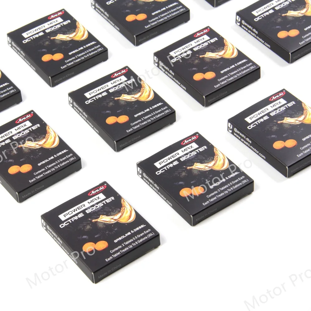 Бустер Arashi Octane для очистки мотоциклетного инжектора топливное снижение