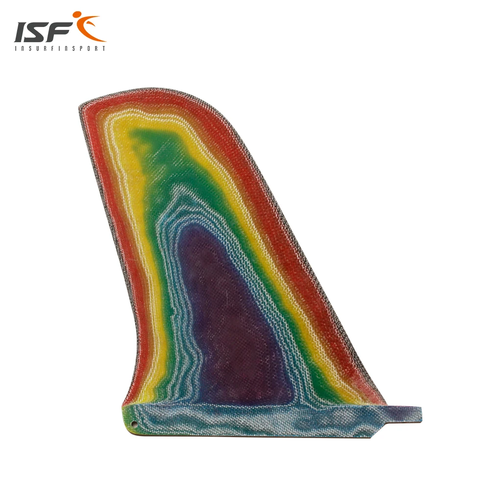 Бесплатная доставка Горячая продажа 10 ''дюймовый Лонгборд плавник цвет весло