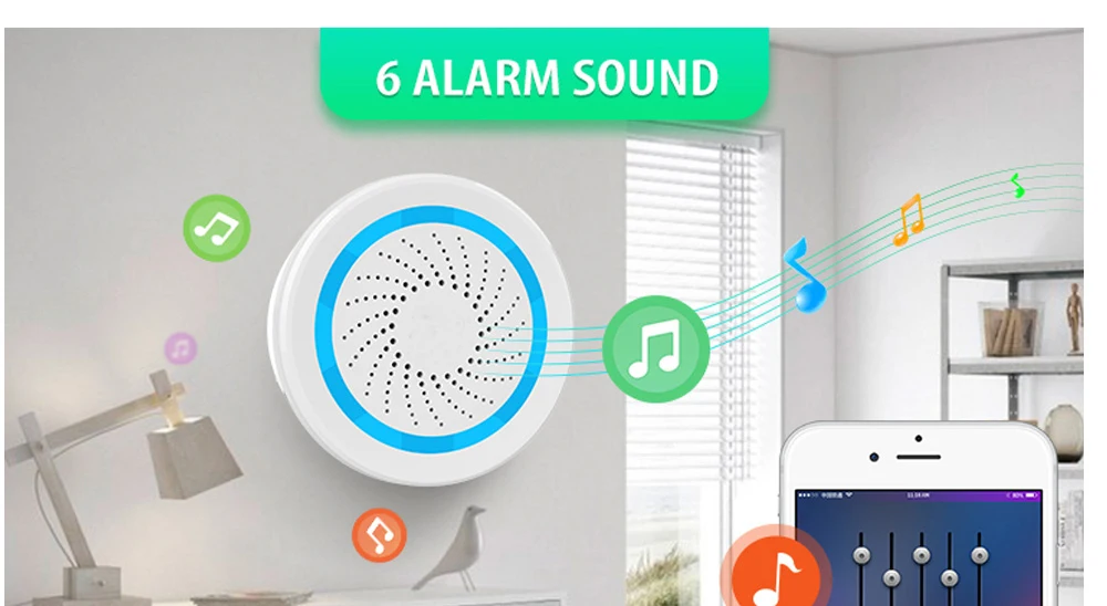 Z-wave Plus звуковая сирена беспроводная домашняя Автоматизация питание от аккумулятора может заряжаться с USB ZWave сирена датчик сигнализации
