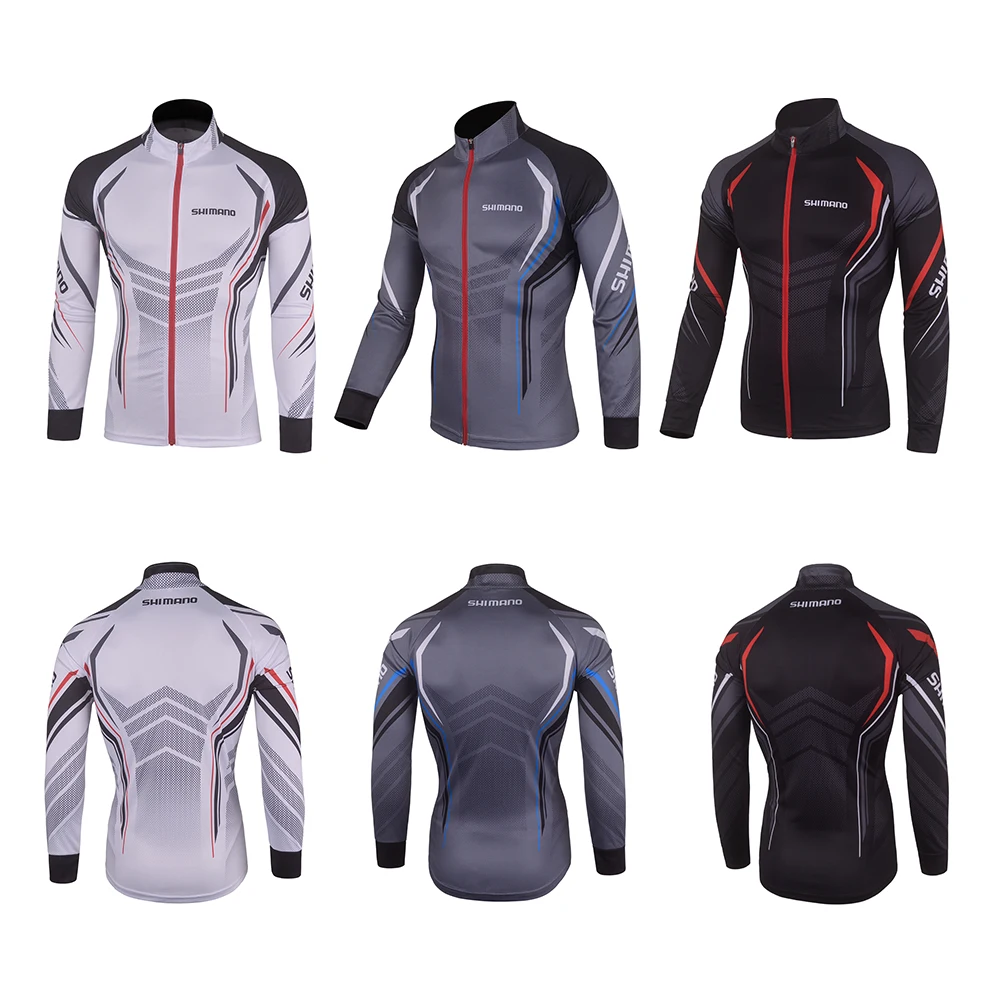 Рыбалка трикотаж с длинным рукавом мужской пальто рубашка Велоспорт Открытый