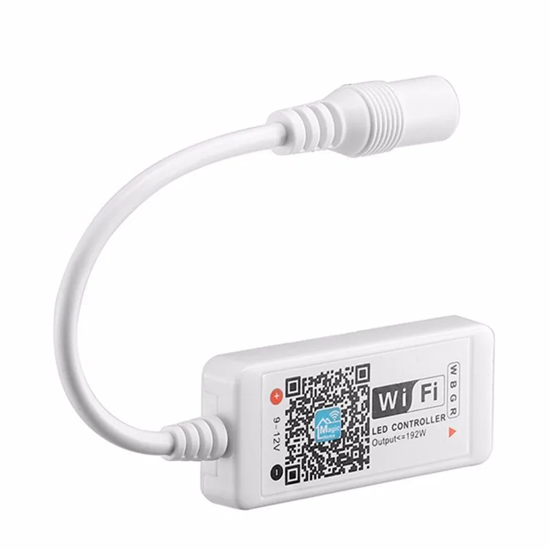 Миниатюрный светодиодный смарт-Регулятор RGB с Wi-Fi для светодиодной ленсветильник