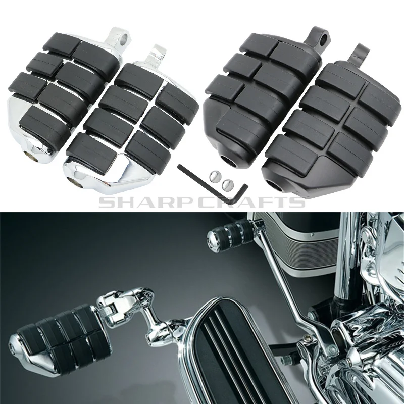Rider Пассажирские подножки напольные доски для Harley Touring Road King Street Electra Glide FLHR FLHX FLHTC FLHT V-Rod