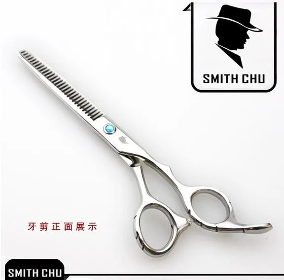 Парикмахерский салон профессиональные ножницы для филировки 6 0 дюйма Smith Chu JP440C |