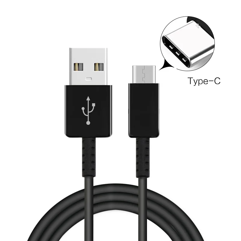 Кабель USB Type C для Xiaomi redmi Note 7 USB-C кабель быстрой зарядки и передачи данных Type-C Samsung