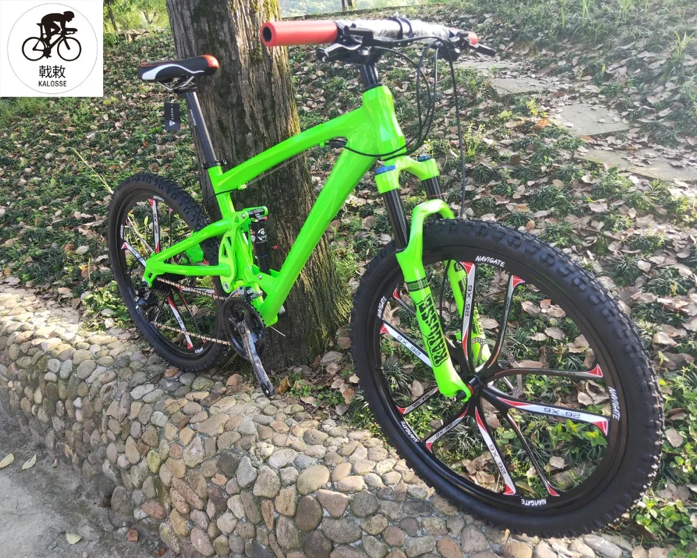 26er горный велосипед воздушная вилка полный комплект велосипедной Подвески 11