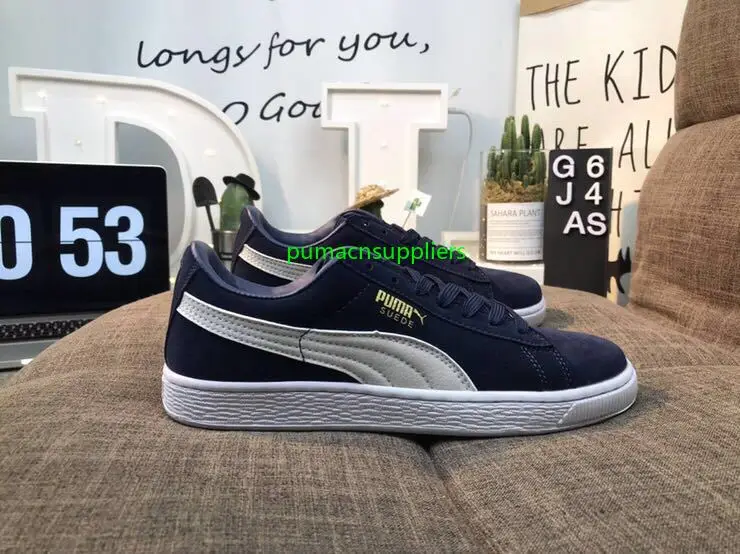 Бесплатная доставка Puma Мужская обувь воспроизведение классический кожаный