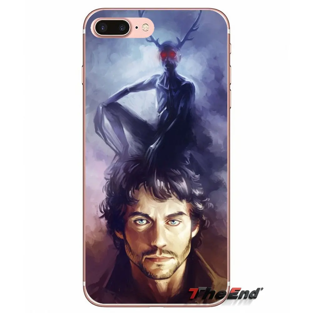 Чехлы для телефонов iPhone X 4 4S 5 5S 5C SE 6 6S 7 8 Plus Samsung Galaxy J1 J3 J5 J7 A3 A5 2016 2017 Eat the Rude Hannibal