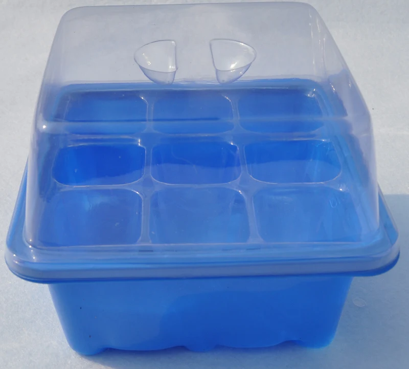 Бесплатная доставка/Высокое качество/2 части прозрачная коробка с 12 отверстиями/9