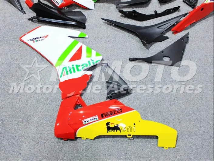 Новинка обтекатель для мотоцикла ABS Aprilia RSV4 2010 2011 2012 2013 2014 инъекция Bodywor белый