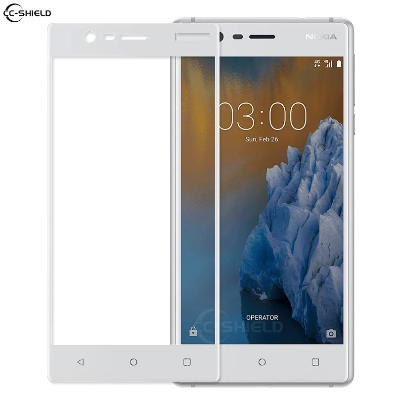Full Cover Glass for Nokia 3 TA-1032 TA-1020 TA-1028 Screen Protector Film Nokia3 TA 1032 1028 1020 Tempered | Мобильные телефоны и