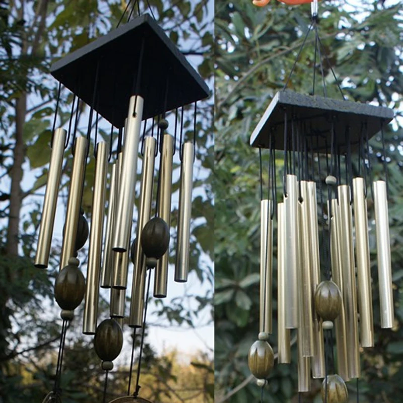 Large Wind Chimes Bells Aluminum Copper Ornament Windbell Yard Garden Home De B4 